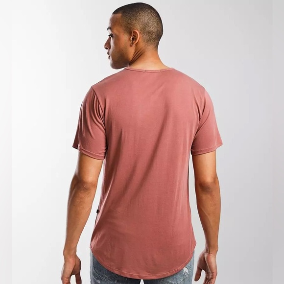 Long Body T-Shirt Rustic Dime Size XL - Picture 2 of 4